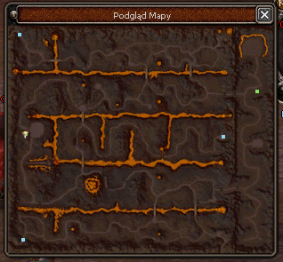 Mapa nowej strefy Piekielnych Ziem